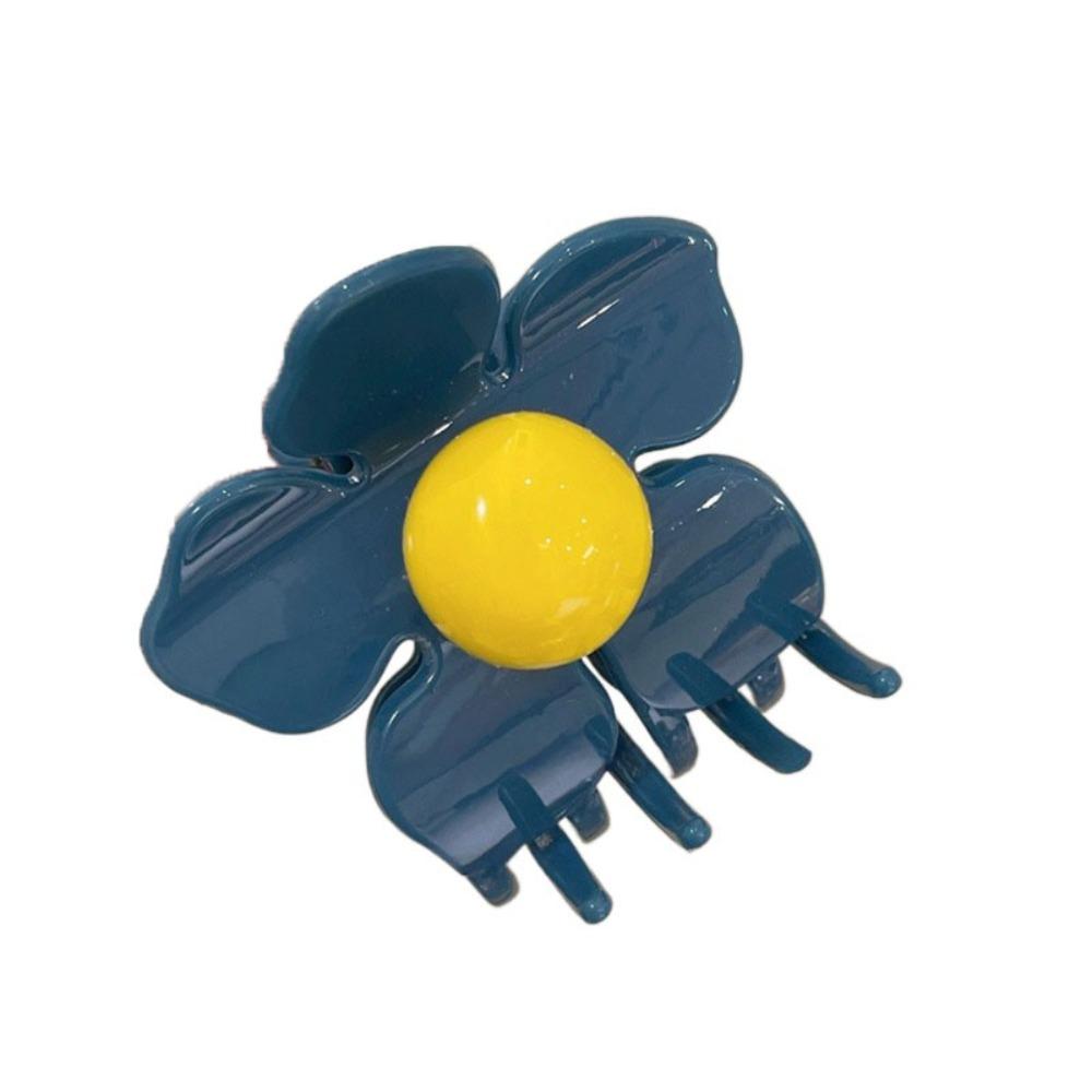 Hairpin Flower Hair Claw Plastic Plastic Shark Clip Creative Hair Crab Clip Vacation