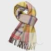 2024 Women's Winter British Style Scarf: 100% Pure Australian Wool, High-End & Warm
