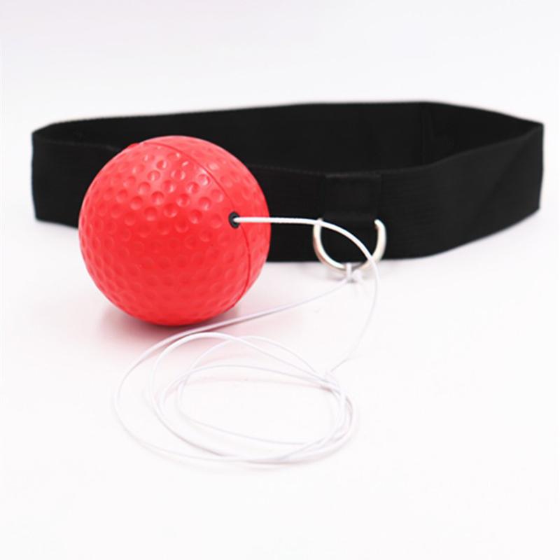 Боксерский рефлекторный мяч, крепление на голову, саньда, тренировка, реакция глаз, мешок с песком для тренажерного зала