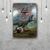 T Rex Funny Bar Metal Sign Retro Plaque Vintage Sign Alcohol Drinker Pub Club Man Cave Kitchen Wall Decoration