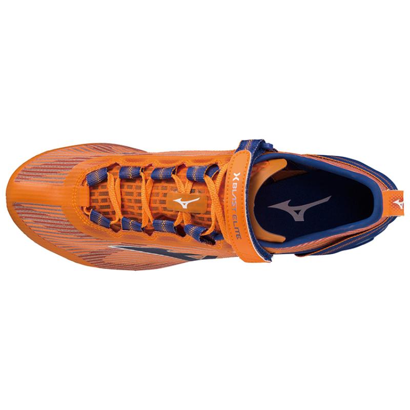 Mizuno Кроссовки Blast Беговые Унисекс Низкие Оранжевый/Синий Кроссовки U1GA220266