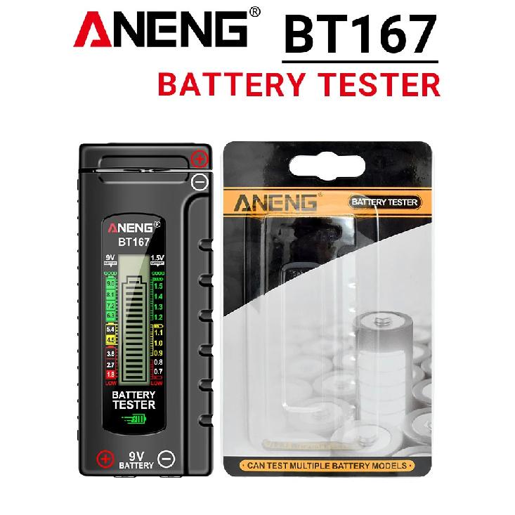 ANENG DT830B Digital Multimeter + BT167 Battery Tester Combo 1999 Counts AC DC Voltage Current Resistance Tester Tool Set