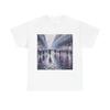 Unisex Adult T Shirt Impressionism Parisian Street in Rain