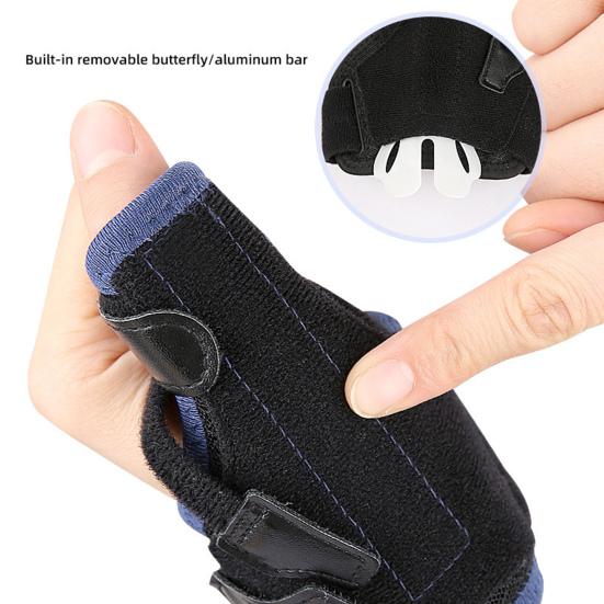 Thumb Support Brace with Fastener Tape Wear Resistant Breathable Pain Relief Compression Joint Thumb Splint Hand Brace