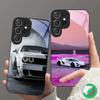 Ретро модный спортивный автомобиль Для Samsung S26 S20Ultra S21 Pro S22 Plus S23 FE S24 Ultra S25 Edge Для Magsafe Стеклянный чехол для телефона