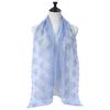 Embroidered Flower Lace Scarf Lightweight Silk Scarf Casual Sunscreen Shawl  Women