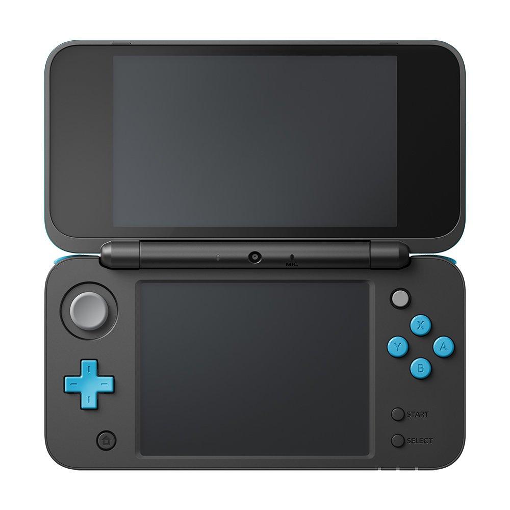 Новая Nintendo 2DS LL Черный x Бирюзовый