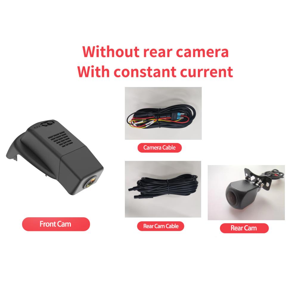 4K Car Video DVR for Volvo XC60 S90 V90 D5 T4 T5 2025~2024 2025 Driving Recorder Dash Camera Night Vision HD Monitor Accessories