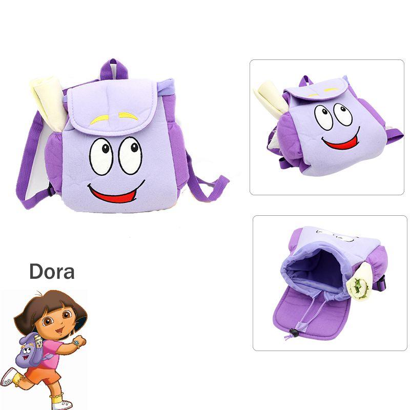 Милый плюшевый рюкзак Дора-путешественница для детей, школьный рюкзак для детского сада, детский подарок