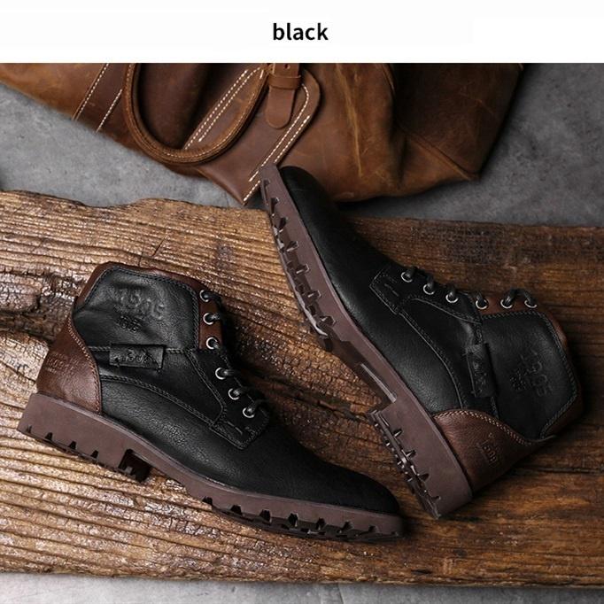 Ботильоны Мужские Мотоциклетные Сапоги Обувь