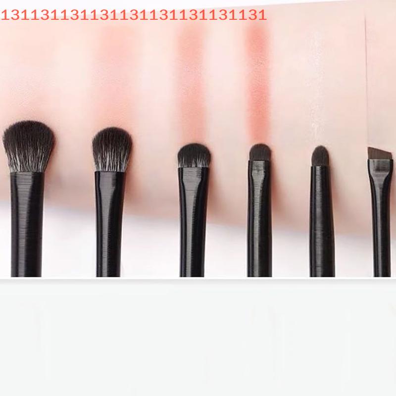 6PCS Eyes Makeup Brushes Set Professional Soft Contouring Eyeshadow Eyeliner Eyebrow Brush Women Facial Beauty Cosmetic Tool