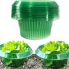 5 ШТ. Воротники для улиток, Воротники для улиток для растений, Легкие, Многоразовые, Защитные воротники для растений, Пластиковая Сельскохозяйственная Защита от улиток для растений