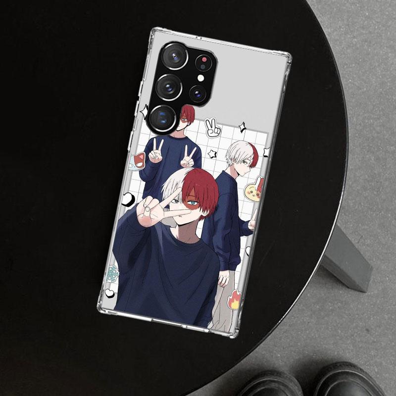 Чехол для телефона Todoroki Shoto MHA My Hero для Samsung Galaxy S26 S25 Edge S24 S23 Ultra S22 Plus S21 FE S20 + Арт Индивидуальный F