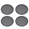 4Pcs Speaker Grill Cover Cold Rolled Steel 149mm Protective Car Speaker Mesh Cover for Home Theater Boat Automobiles