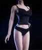 Scale Female Figure Doll Underwear Bra and Pants Outfit Compatible with TBLeague CM192 1/6 Set, Body, (B)