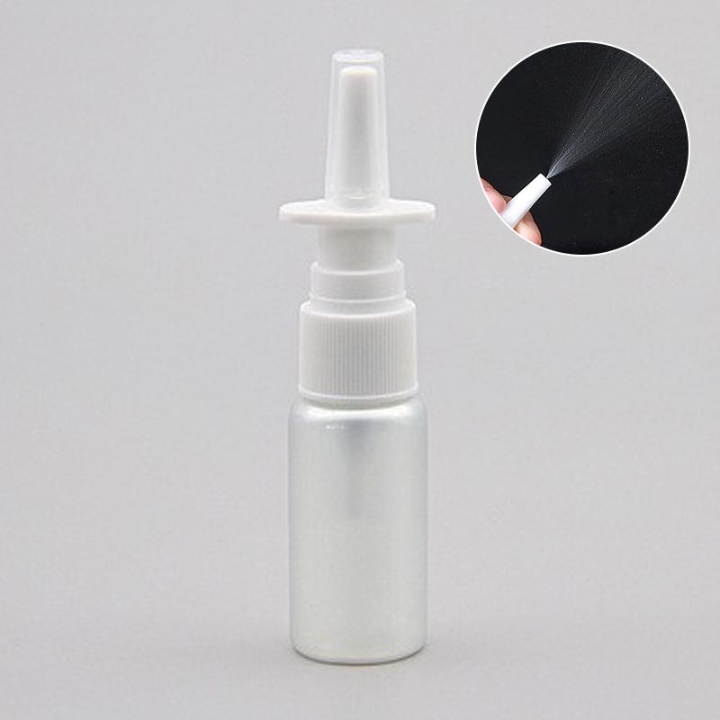 15Ml Plastic Empty Refillable Nasal Spray Bottle Mist Sprayers Atomizers Makeup Container For Travel Outdoor Oral Spray Bottle