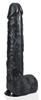 Extra Long Dildo 26.5 X 6.5cm Black - Real Rock - Black Dildos