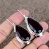 Garnet Gemstone Handmade 925 Sterling Silver Jewelry Earring 2.13" KKG-622