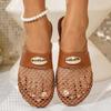 Модная женская обувь Сетчатые балетки Удобные и дышащие тапочки Обувь с перфорацией