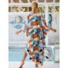Women's Loose Plus Size Beach Cover Dress