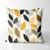 1 Pieces Modern Leaf Pattern Throw Pillow Cushions Set Polyester pillowcase, sofa decorative cushion cov Headboard Pillow
