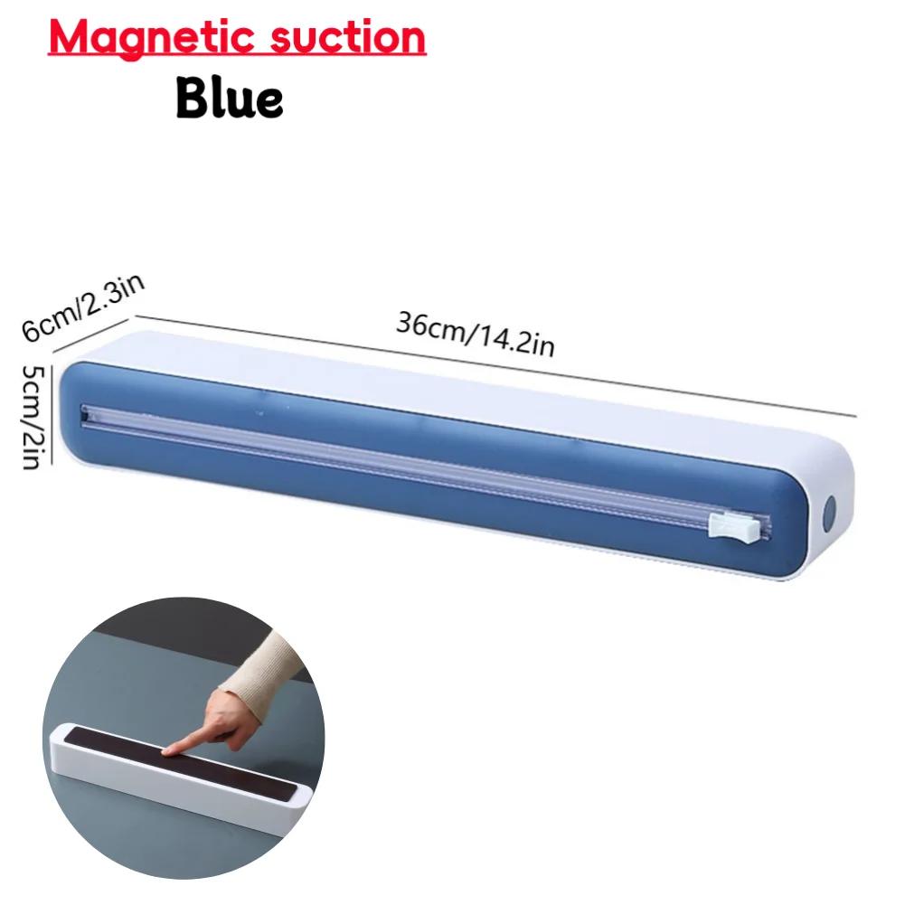 Органайзер для фольги и пищевой пленки, многоразовый диспенсер для пищевой пленки, диспенсер для оловянной алюминиевой фольги, резак для пленки, кухонные аксессуары