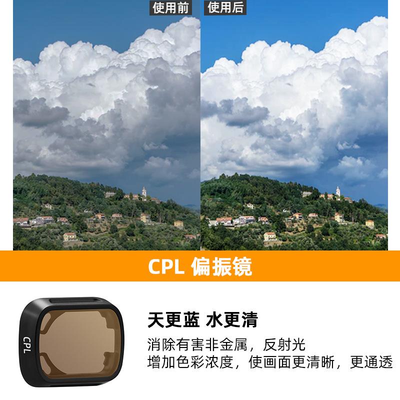 2025 Suitable for DJI MINI 3PRO Filter UV Protector CPL Polarizer ND Dimmer MINI3 Accessories