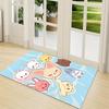 1Pc Adorable Animal Friends Carpet Rug Customizable Soft Washable Antislip Home Living Room Sofa Mats Personalized Rug 091742