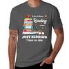 A Day Without Reading Shirt TShirt Retro Graphic Print TShirt