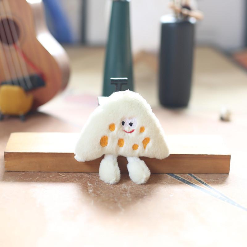 Плюшевый хлеб Тост Персонаж Мягкая кукла Брелок Для рюкзаков Коллекционеров И