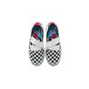 Vans Strker Ultimate Вафельная сетка Холст Повседневные Низкие Детские Кеды для Скейтбординга Детские кроссовки Черный Белый VN0A4UVY5GU