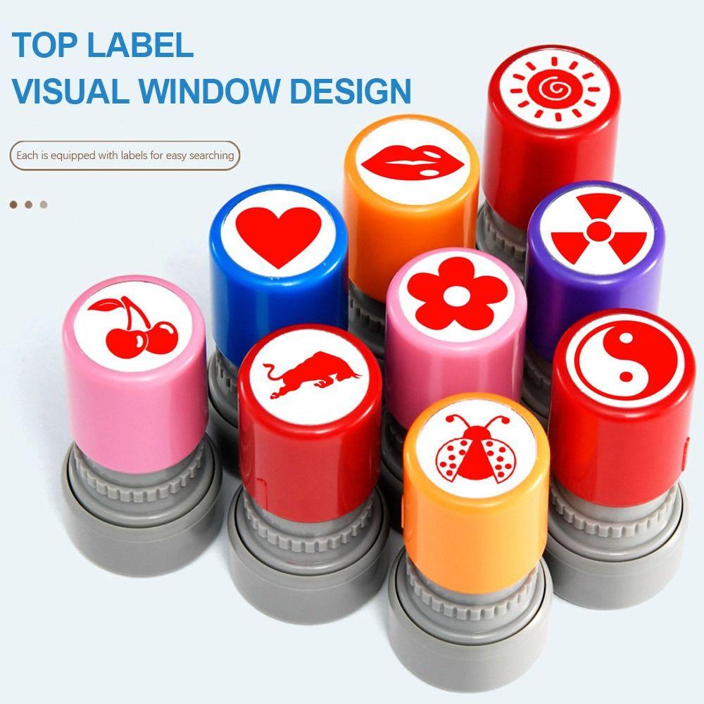 Color Random Quick-dry Golfer Gift Golf Stamp Marker Golf Ball Stamper Golf Accessories Mark Seal