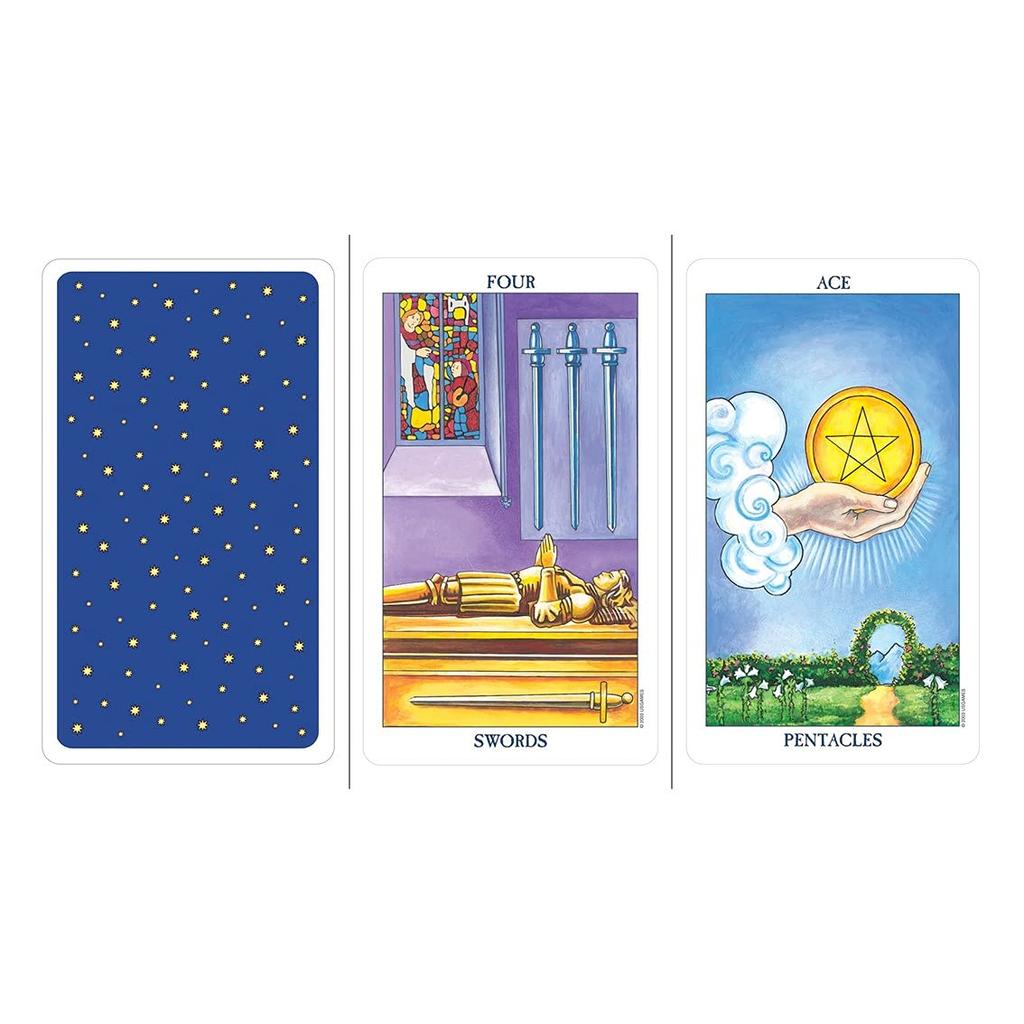 Kancharo Tarot Card Set Includes Japanese Tarot Card Instructions Pouch 78-Card [Radiant Rider-Waite Tarot] & (Authentic)