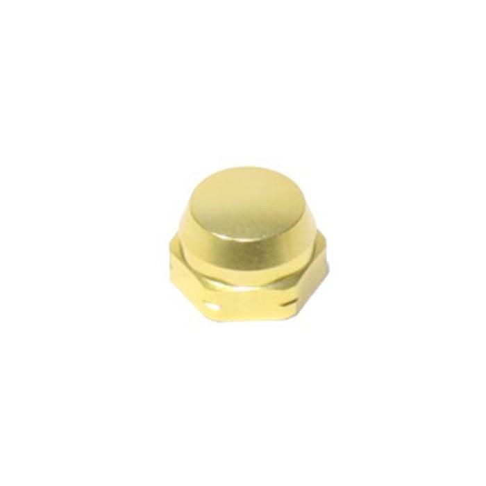 Avail Reel Aluminum Handle Nut M7 for Shimano, Left Hand Thread, Champagne Gold