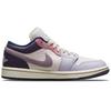 Air Jordan 1 Low Pastel Plum Женские кроссовки Фиолетовый Светло-Мягко-Розовый Сливовый-Туман DZ2768-651