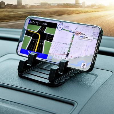 Держатель телефона на приборную панель автомобиля, противоскользящий, улучшенный, многоразовый, резиновый, самоклеящийся, нескользящий коврик для телефона на приборную панель автомобиля