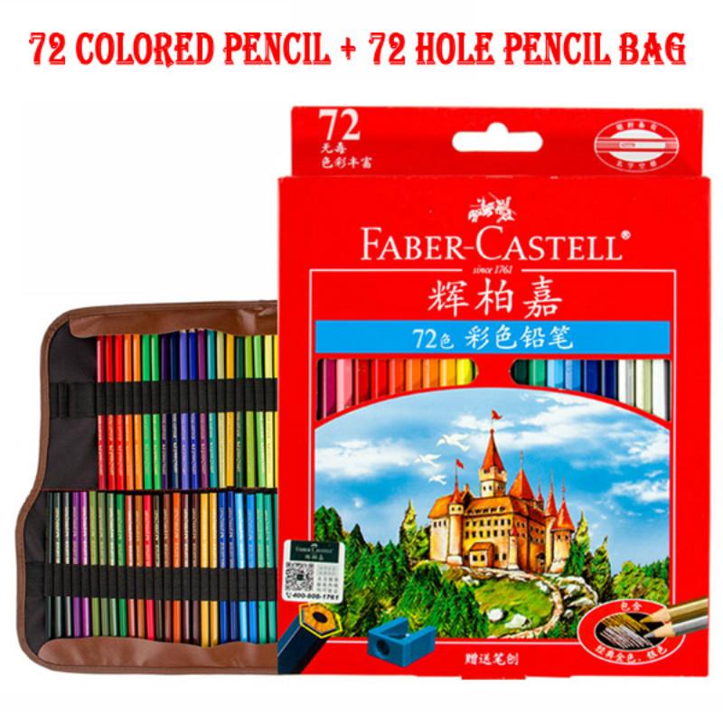 Faber Castell 72 цветные карандаши профессиональные художники карандаш для рисования для рисования эскизов