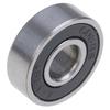 5Pcs Black Abec-7 608Rs Skateboard Roller Sealed Ball Bearings 8X22X7Mm