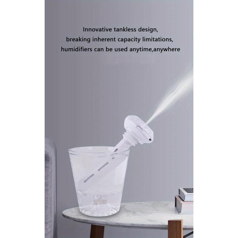 Портативный увлажнитель тумана, Маленький прохладный увлажнитель тумана, Маленький автомобильный увлажнитель, Супер тихий увлажнитель