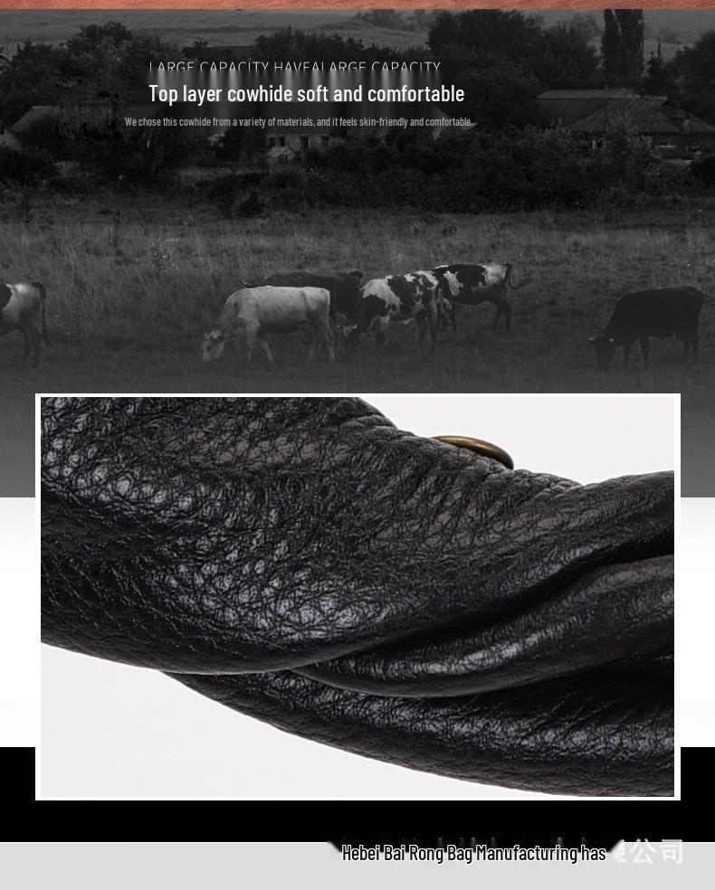 Lychee Pattern Soft Leather Unisex Coin Purse - Genuine Cowhide Card Holder & Storage Bag