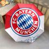 1 шт. Автоматический складной зонт - FC Bayern München, узор с индивидуальным именем, портативная и складная конструкция с 8 спицами, рождественские и новогодние подарки