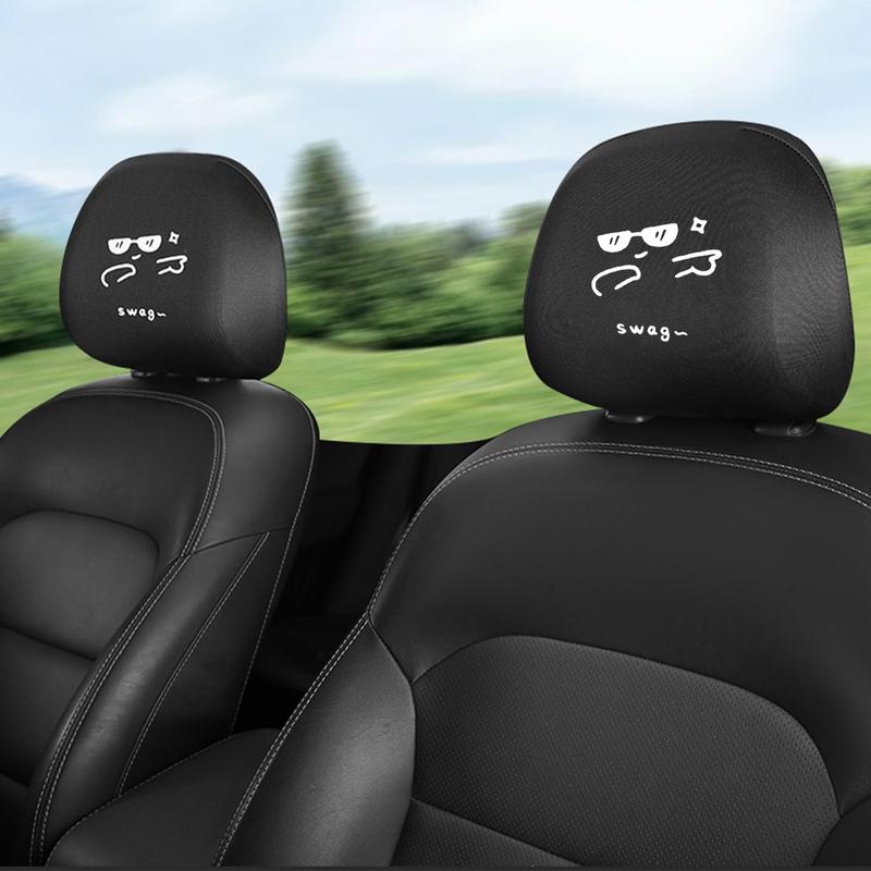 Чехлы на подголовники автомобиля Защита подголовников автомобильного сиденья Пылезащитные и моющиеся Защита подголовника автомобильного сиденья для грузовика, автобуса, внедорожника