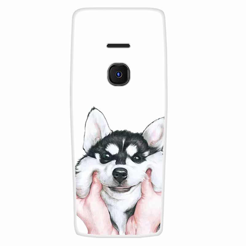 For Nokia 8210 4G Case Soft Silicone Space Landscape Covers for Nokia 6300 4G Cases Colorful Bumpers Cat Phone Protective Bags