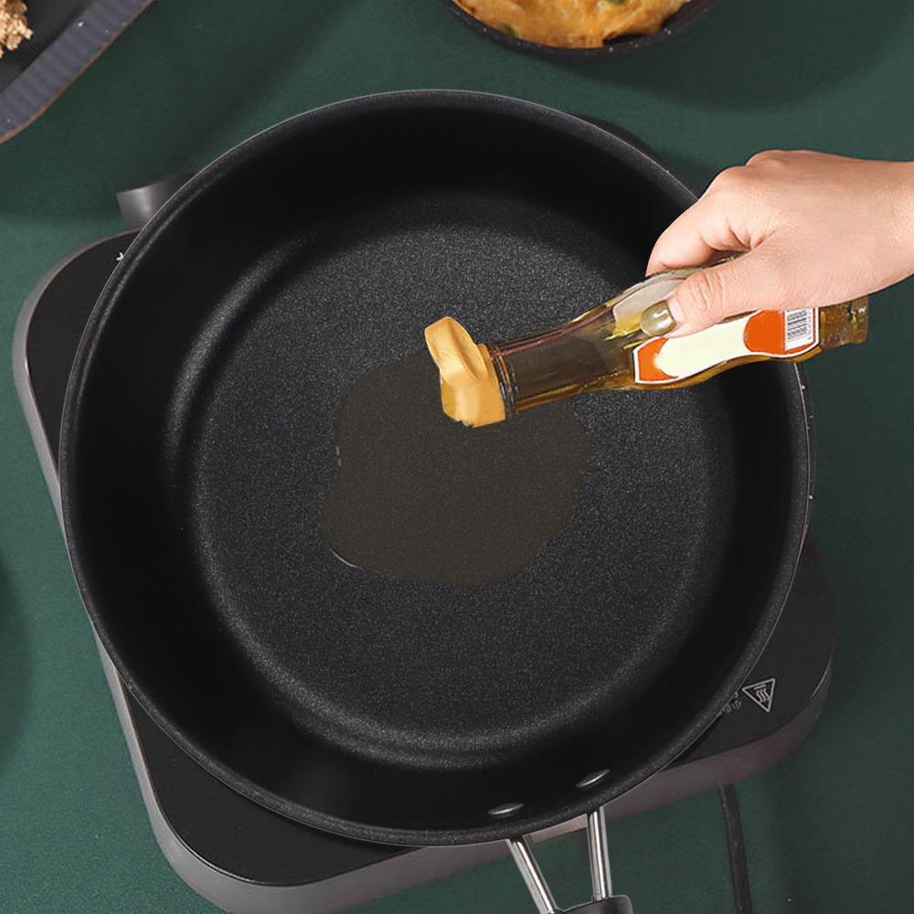 Comfortable Handle Omelet Pan Non-Stick Egg Skillet Cookware Frying Pan Camping