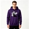 Men's Pullover Hoodie, Anime Character Print Casual Long Sleeve Hooded Sweatshirt for Daily Wear