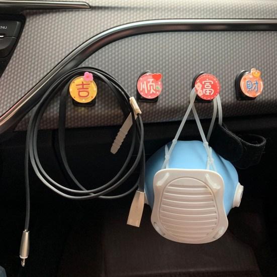 Шикарный автомобильный липкий крючок без перфорации, разные стили, декоративные