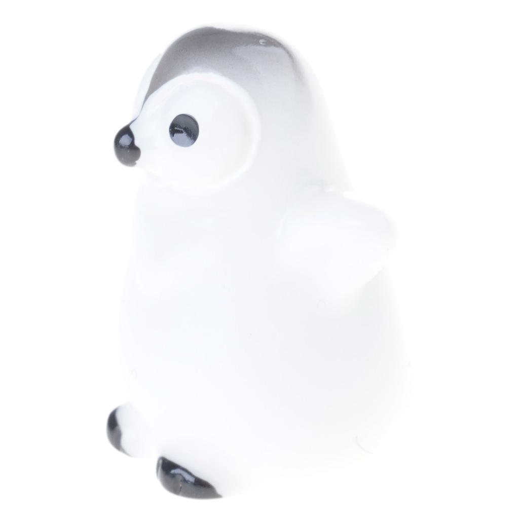 Карманные фигурки пингвинов из смолы, крошечные миниатюры пингвинов из смолы, украшение в виде фигурки животного для детского дня рождения, детских праздников