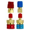 Azwamkue R1234 Adapter, R134a To R1234 Quick Coupler, R1234 Quick Coupler, High Low Side Conversion Kit, R1234 Quick Coupler
