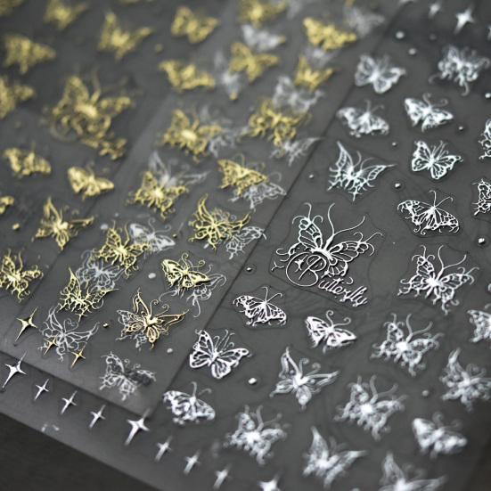 Красивые наклейки для ногтей, блестящие маникюрные аксессуары, сделай сам