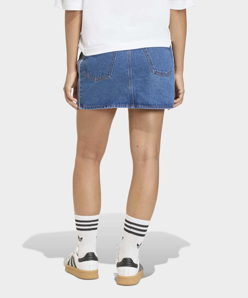 ADIDAS 3-Stripe Denim Skirt - Medium Vintage Denim / Kd2901